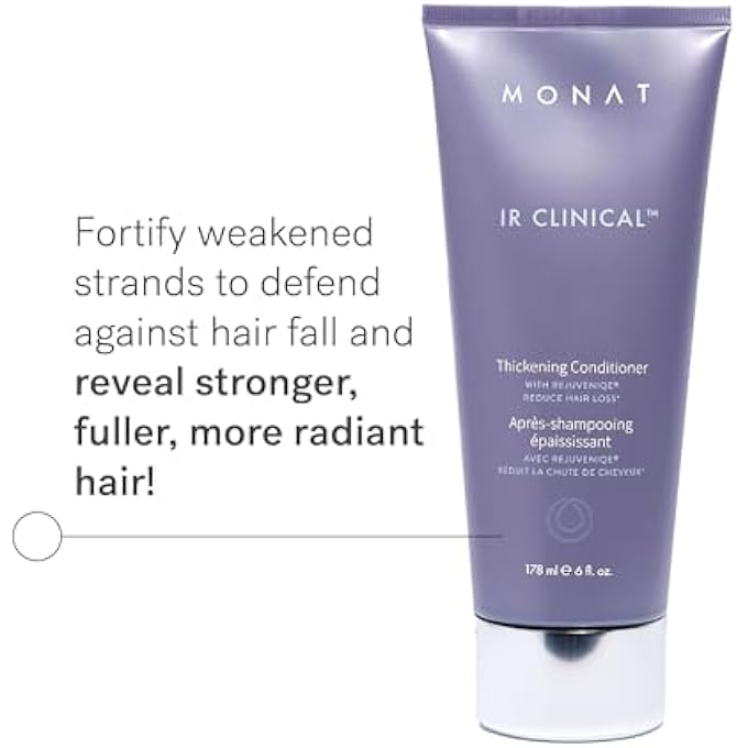 monat IR CLINICAL THICKENING CONDITIONER Â€“ VEGAN CONDITIONER FOR THINNING HAIR WITH ROSEMARY & MINT Â€“ REPAIRING AND VOLUME BOOSTING ACTION FOR THICKER/FULLER-LOOKING HAIR - Image 3